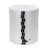 Gilde Beistelltisch, rund, "Disco", Fiberglas, Spiegelglas, Produktbild-Vorschau 1
