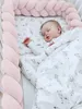 Copový mantinel velúr 240 cm – púdrová ružová | Mantinel do Náhľad obrázku produktu 3