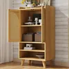 Flieks rieten dressoir met 2 rietendeuren en 2 open vakken, Productafbeelding-voorbeeld 5