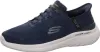 A single blue Skechers shoe is shown against a white background. Náhľad obrázku produktu