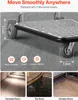 SucceBuy Hotelgepäckwagen 272kg 3 Räder Kofferwagen Produktbild-Vorschau 4