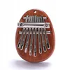 Mini kalimba - 8 touches - bois d'acajou - piano à pouces Voir les images du produit 6