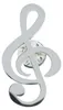 Violinschlüssel Brosche Miniblings Pin Anstecker Produktbild-Vorschau 1