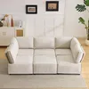 MODFU 6-Sitzer Big Sofa,Modulares L-förmiges Sofa,Relaxsofa Produktbild-Vorschau 3