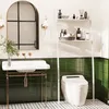 Toilettenregal Waschmaschinenregal Badregal Holz,Regal Weiß Produktbild-Vorschau 3