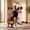 KM-Fit Verstelbare korte gewichten, set van 2, elk 25 kg, Productafbeelding-voorbeeld 2