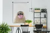 MuchoWow® Wandteppich Wandbehang Siegel - Kaugummi - Rosa - Produktbild-Vorschau 2
