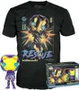 Marvel Funko Funko POP ! + T-Shirt - Rescue (Blacklight) S Voir les images du produit 1