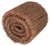 Ösenbindedraht doppelt 1x140mm Eisen rötlich blank Anteprima dell’immagine prodotto 4