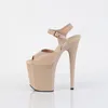 FLAMINGO-808N Damen Sandale von Pleaser, Beige  , EU 37, US Produktbild-Vorschau 3