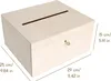 Creative Deco Kartenbox Hochzeit Holzkiste mit Deckel  - 29 Produktbild-Vorschau 2