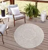 Rikmani Outdoor Teppich rund Wetterfest & UV-beständig für Produktbild-Vorschau 1