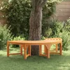 vidaXL Panchina a forma di albero, naturale, 160 x 80 x 45 Anteprima dell’immagine prodotto 2