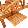 vidaXL Sonnenliege mit Auflage Akazie Massivholz Produktbild-Vorschau 4