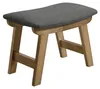 SONGMICS Sitzhocker Fußhocker Polsterhocker aus Holz 39,1 x Produktbild-Vorschau 4