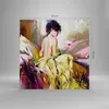 Bilder auf glas - Frau Modell - 40x40cm - Glasbilder - Produktbild-Vorschau 3