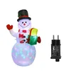 150cm Aufblasbarer Schneemann, Aufblasbares Weihnachten Produktbild-Vorschau 5