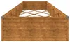 vidaXL Hochbeet 482x100x36 cm Cortenstahl Produktbild-Vorschau 4