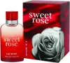 A bottle of La Rive Sweet Rose Eau De Parfum and its packaging are displayed against a white background. Podgląd zdjęcia produktu