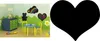 Securit FB-HEART Lavagna in gesso Securit SILHOUETTE Anteprima dell’immagine prodotto 9