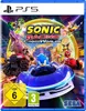The image shows the game box for Sonic Racing - CrossWorlds for PS5. Produktbild-Vorschau