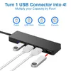 MMOBIEL 4-Port USB 2.0 Data Hub für Macbook Mac iMac Produktbild-Vorschau 3