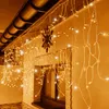 Stalattiti LED - 14,5m, 300LED, timer, IP44, bianco caldo + Anteprima dell’immagine prodotto 14