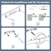 ZMH Zrkadlová lampa Kúpeľňa Nástenná lampa 8W Zlatá Náhľad obrázku produktu 9