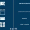 Icons and text describing product features against a dark blue background. Produktbild-Vorschau