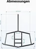 Vláčecí brány Wiltec 172 x 90 cm, luční brány pro travní Náhled obrázku produktu 3