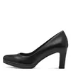 Tamaris Damen Pumps Blockabsatz klassisch Holzoptik Leder Produktbild-Vorschau 8
