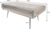 riess-ambiente Massivholz Couchtisch ALPHA 90cm braun Produktbild-Vorschau 14