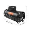 VEVOR Moteur de pompe de piscine 1 CV, cadre 56Y, 115V(9 Voir les images du produit 8