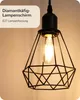 EDISHINE LED Stehlampe Wohnzimmer 166cm, Vintage Industrial Produktbild-Vorschau 5