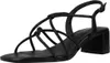 Tamaris Damen Sandalette Strass Karree Metallic Optik Produktbild-Vorschau 15