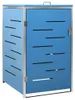vidaXL Mülltonnenbox für 1 Tonne 69x77,5x115 cm Edelstahl Produktbild-Vorschau 1