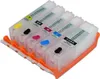 5 cartouches rechargeables compatible avec Canon PGI-580 & Voir les images du produit 1