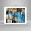 Poster - Poster ohne Rahmen - Abstraktion modern - 50x40 cm Produktbild-Vorschau 4