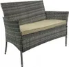 Zestaw mebli ogrodowych technorattan 2x fotel sofa stół Podgląd zdjęcia produktu 5