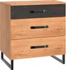Nachtschrank Detroit Nachtkommode 58x41x54cm plankeneiche Produktbild-Vorschau 1