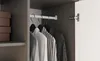 Szafa wnękowa 90 cm TAAVI - antracyt / biel Podgląd zdjęcia produktu 12