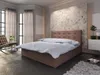 Ehebett mit Stauraum STIG 6 – 200x200, braun Produktbild-Vorschau 1