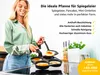 endusor Spiegeleipfanne für alle Herdarten zum Braten von Spiegeleiern, Bratpfanne für Eier Produktbild-Vorschau