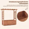KOMFOTTEU: Vaso rialzato in legno massello con griglia per Anteprima dell’immagine prodotto 3