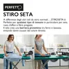 Bügelbrettbezug L 129x39x1 cm grün Polyester Aluminium Náhled obrázku produktu