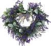Handgebundener Lavendelkranz – Herzform, Frühling, Produktbild-Vorschau 1