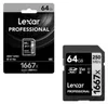 Sdxc Pro Silver Uhs-ii 1667x 64gb V60 - Lexar Voir les images du produit 2