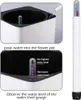 Collage showing how to use a self-watering planter, including pouring water and observing the water level gauge. Náhľad obrázku produktu