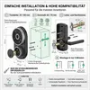 Smart Lock mit Fingerabdruck, 4-in-1 Elektronisches Produktbild-Vorschau 8
