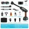 180Bar Akku Hochdruckreiniger mit 2×4000mAh Akkus, 6-in-1  Produktbild-Vorschau 8